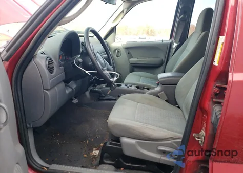 2007 Jeep Liberty Sport из США, поврежденный, VIN 1J4GL48K37W542617